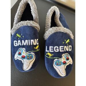 Boys Slippers "Gaming Legend" Hard rubber soles Size 4-5